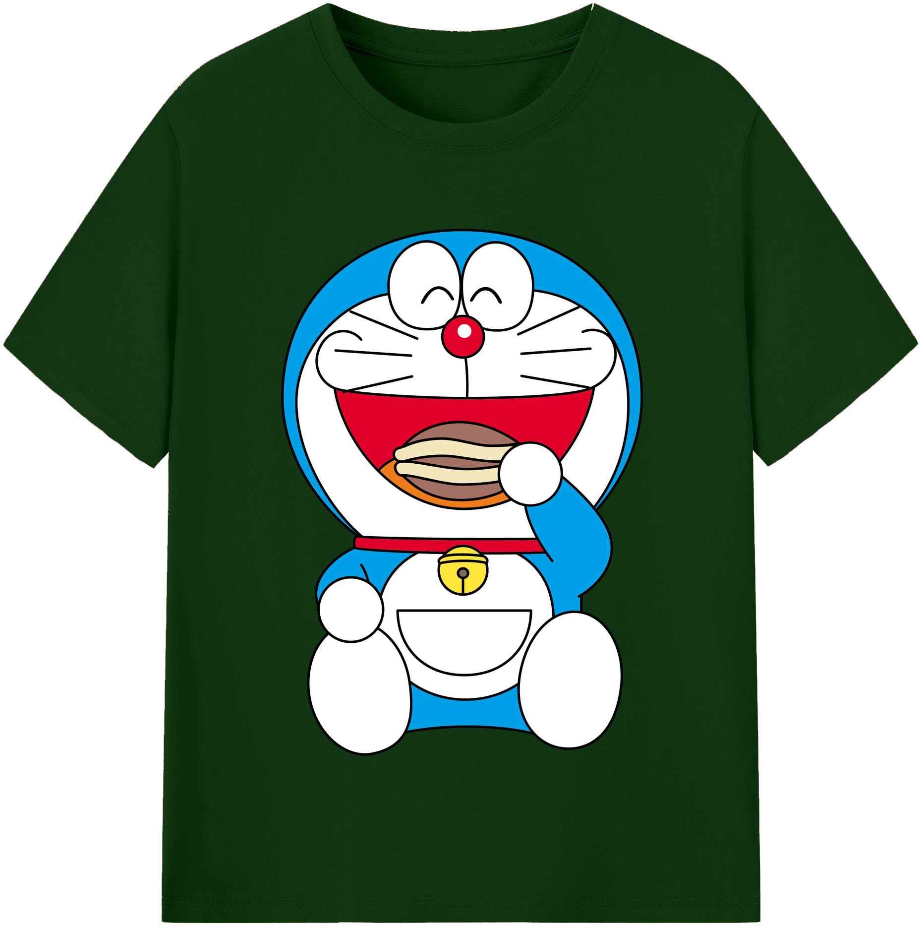 （画像用） ドラえもん Doraemon 綿100％半袖Tシャツ（フロントプリント）